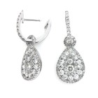 Pear Shape Drop Earrings